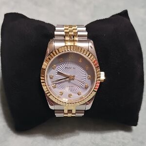 Women's Gold and Silver Watch